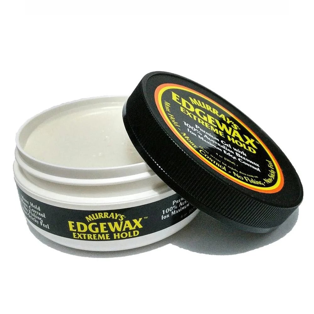 Murray's Edgewax Extreme Hold - 100% Australian Beeswax Hair Gel - Unisex - No Flaking - More Hold & Control - 4oz - Beauty Exchange Beauty Supply