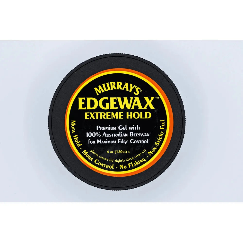 Murray's Edgewax Extreme Hold - 100% Australian Beeswax Hair Gel - Unisex - No Flaking - More Hold & Control - 4oz - Beauty Exchange Beauty Supply