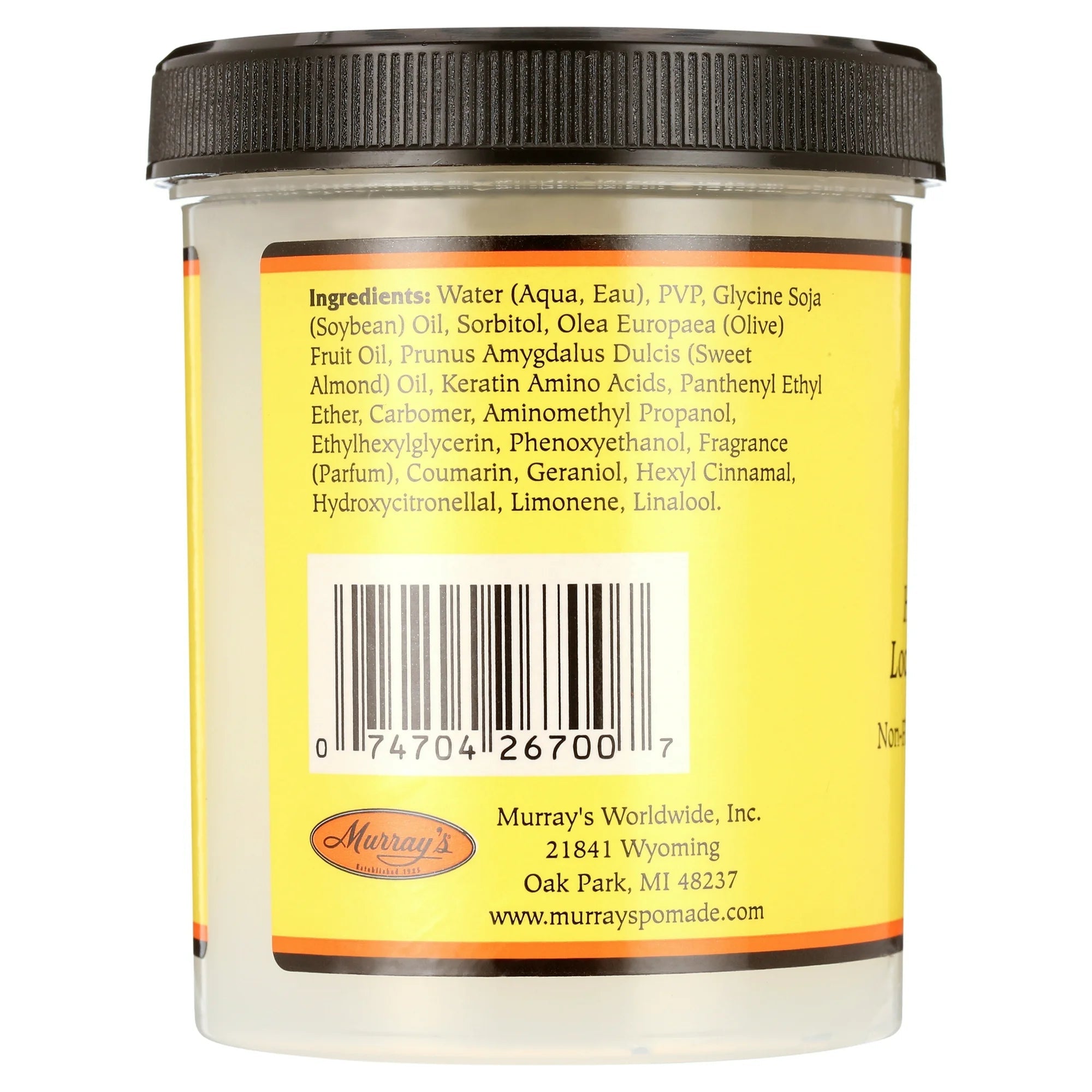 Murray’s Loc - Lock Gel – Firm Hold for Braids & Locs – 8 oz - Beauty Exchange Beauty Supply