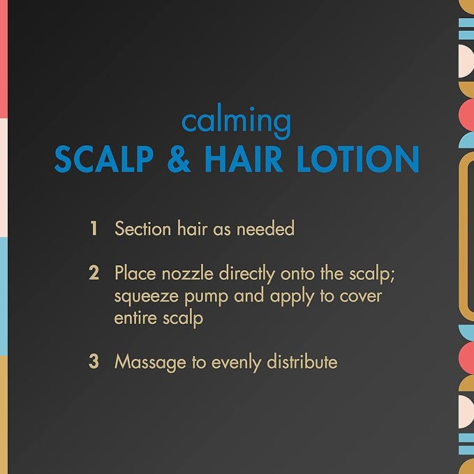 My Black Is Beautiful Calming Scalp & Hair Lotion Treatment โ Blue Ginger & Mint for Dry Scalp and Damaged Hair โ 7.6 fl oz - Beauty Exchange Beauty Supply