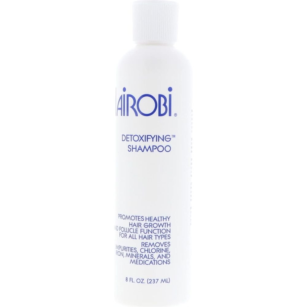 Nairobi Detoxifying Shampoo 8 oz – Deep - Cleansing Formula for Scalp & Buildup Removal - Beauty Exchange Beauty Supply