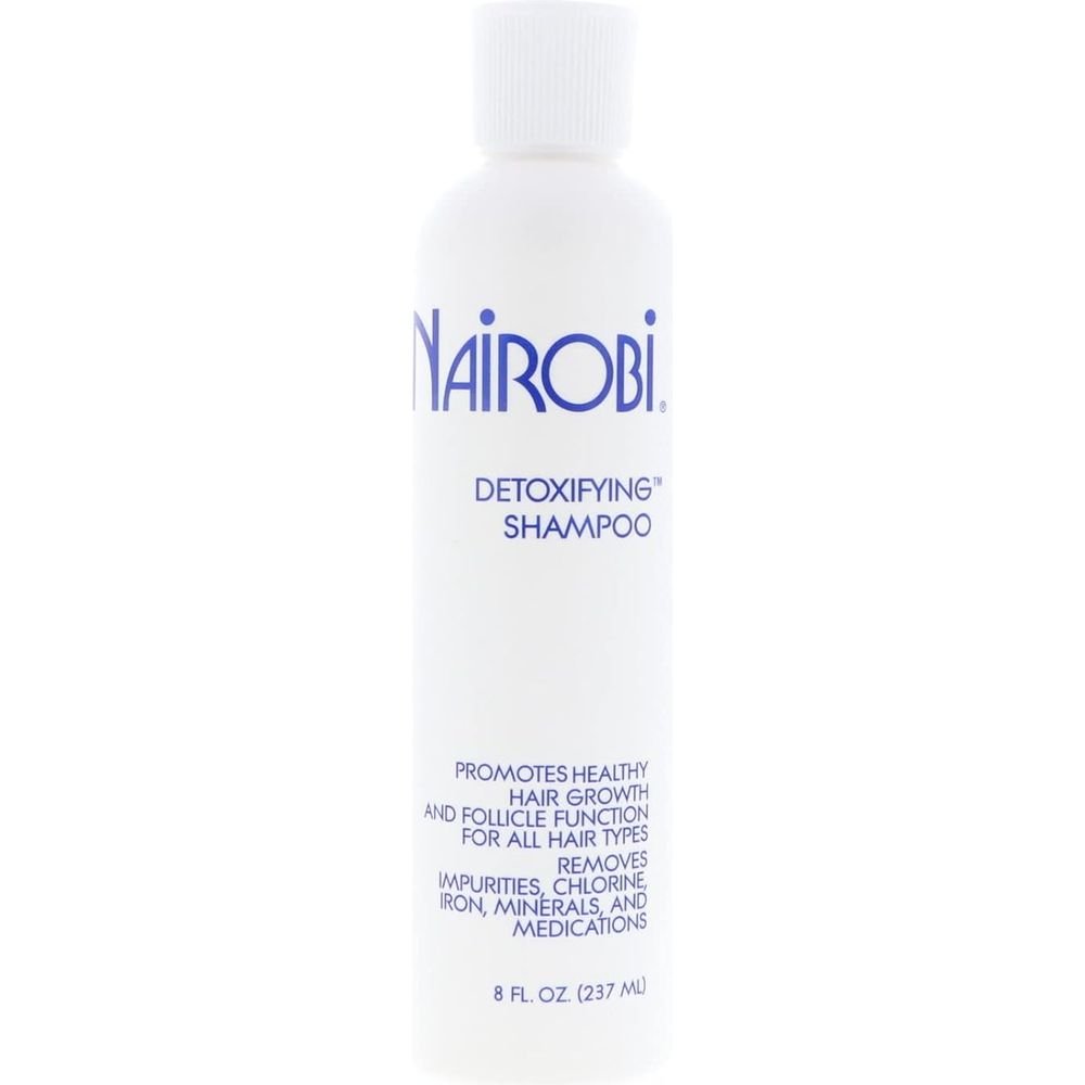 Nairobi Detoxifying Shampoo 8 oz – Deep - Cleansing Formula for Scalp & Buildup Removal - Beauty Exchange Beauty Supply