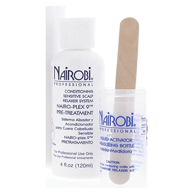 Nairobi Professional Conditioning Sensitive Scalp Relaxer 4 oz – Gentle Relaxer for Sensitive Scalps & Soft, Silky Hair - Beauty Exchange Beauty Supply