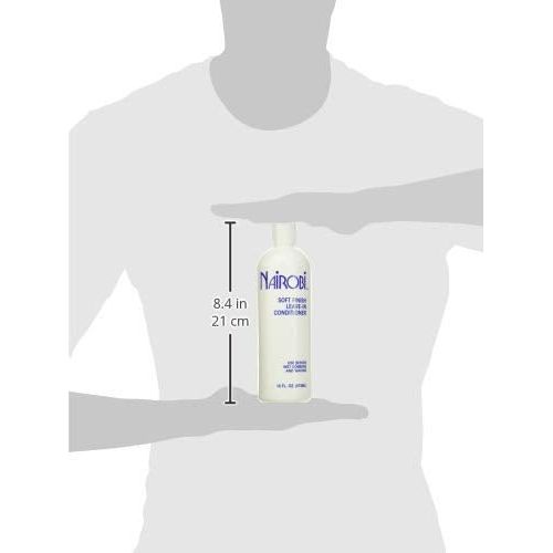 Nairobi Soft Finish Leave - In Conditioner 8 oz โ Hydrate, Detangle & Smooth for Silky, Manageable Hair - Beauty Exchange Beauty Supply