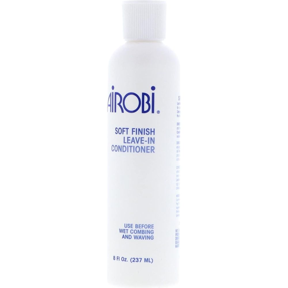 Nairobi Soft Finish Leave - In Conditioner 8 oz โ Hydrate, Detangle & Smooth for Silky, Manageable Hair - Beauty Exchange Beauty Supply