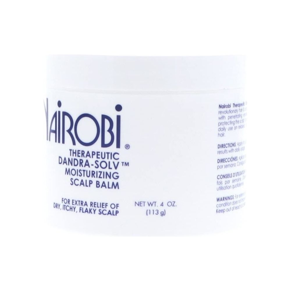 Nairobi Therapeutic Dandra - Solv Moisturizing Scalp Balm 4 oz โ Soothe & Hydrate Dry, Irritated Scalp - Beauty Exchange Beauty Supply