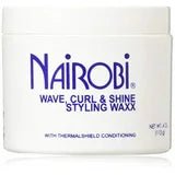 Nairobi Wave Curl & Shine Styling Wax 4 oz โ Define, Shine & Hold for Curls & Waves - Beauty Exchange Beauty Supply