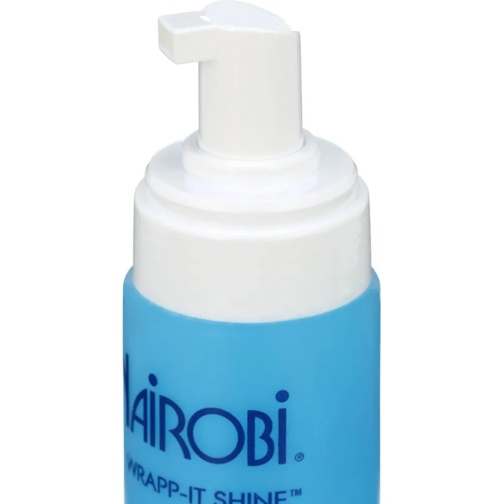 Nairobi Wrapp - It Shine Foaming Lotion Hair Wrapping or Setting | Provide Hair Hold & Shine | 8oz - Beauty Exchange Beauty Supply