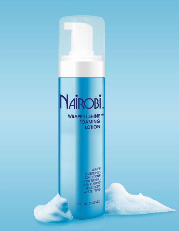Nairobi Wrapp - It Shine Foaming Lotion - Styling Hold and Shine 8 Oz - Beauty Exchange Beauty Supply