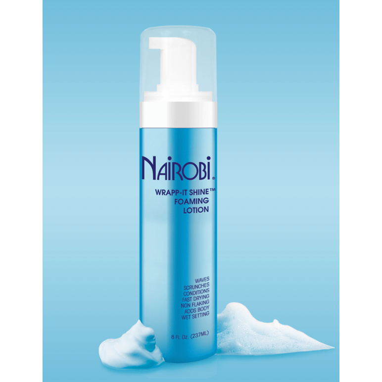Nairobi Wrapp - It Shine Foaming Lotion - Styling Hold and Shine 8 Oz - Beauty Exchange Beauty Supply