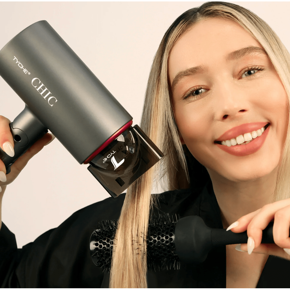Nicka K New York Chic Dryer - 2 Attachments - Beauty Exchange Beauty Supply