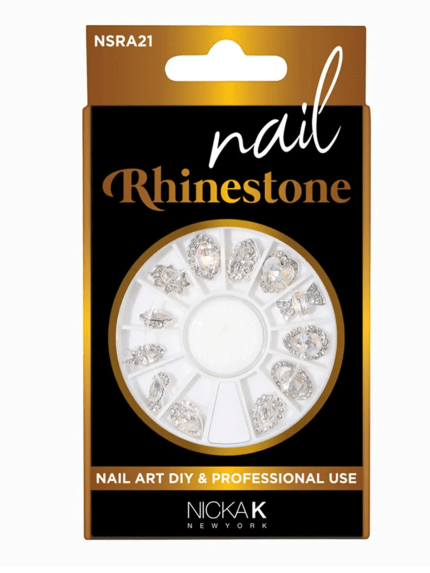 Nicka K New York Nail Art DIY Rhinestone Round Case - Beauty Exchange Beauty Supply
