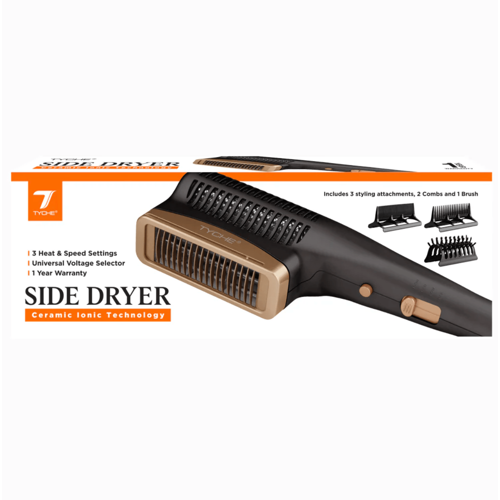 Nicka K New York Side Dryer Ceramic Ionic - 3 Attachments - Beauty Exchange Beauty Supply