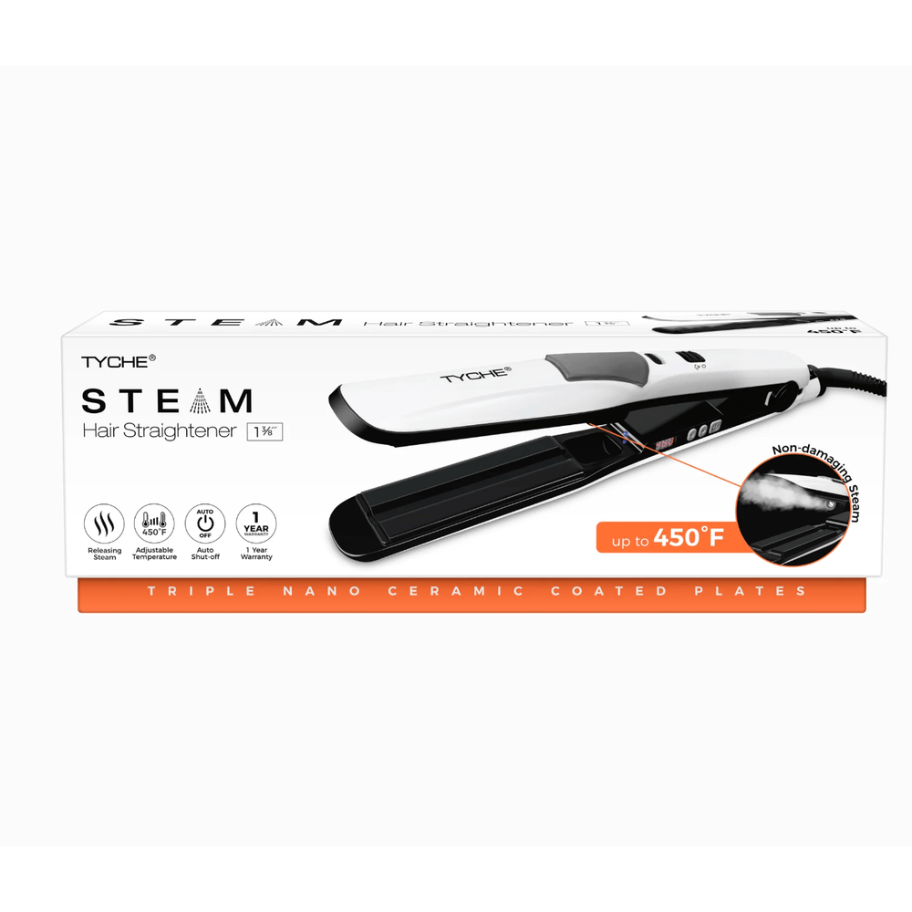Nicka K New York Steam Hair Straightener 1 3/8” - Beauty Exchange Beauty Supply