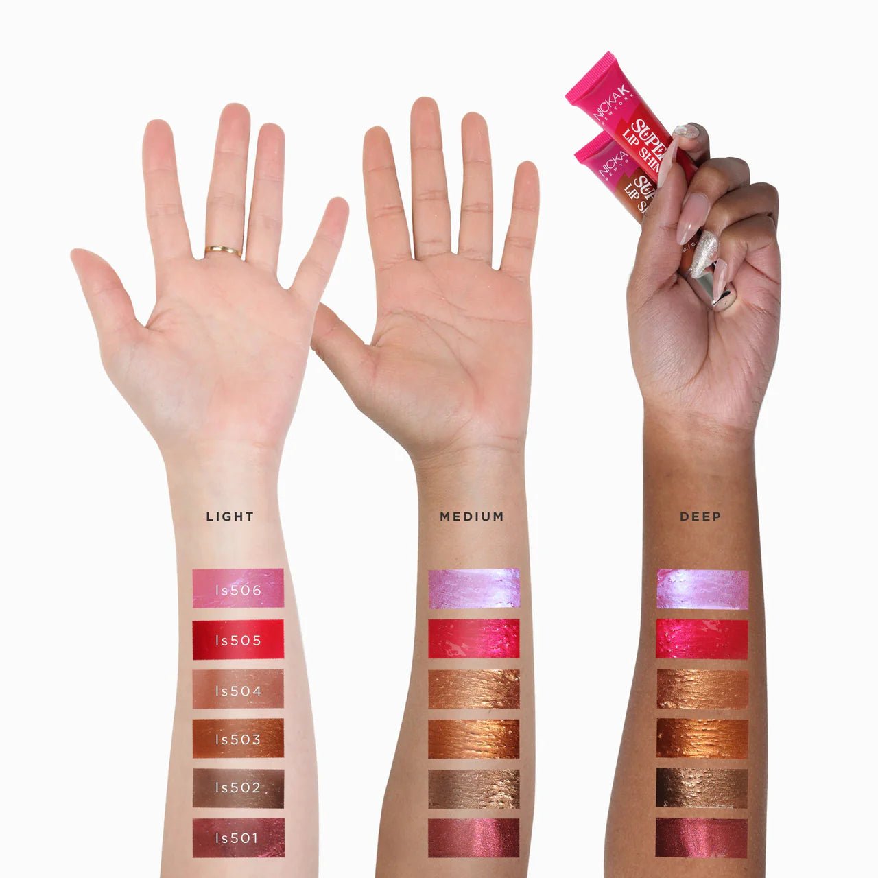 Nicka K New York Super Lip Shimmer – 0.5oz - Beauty Exchange Beauty Supply