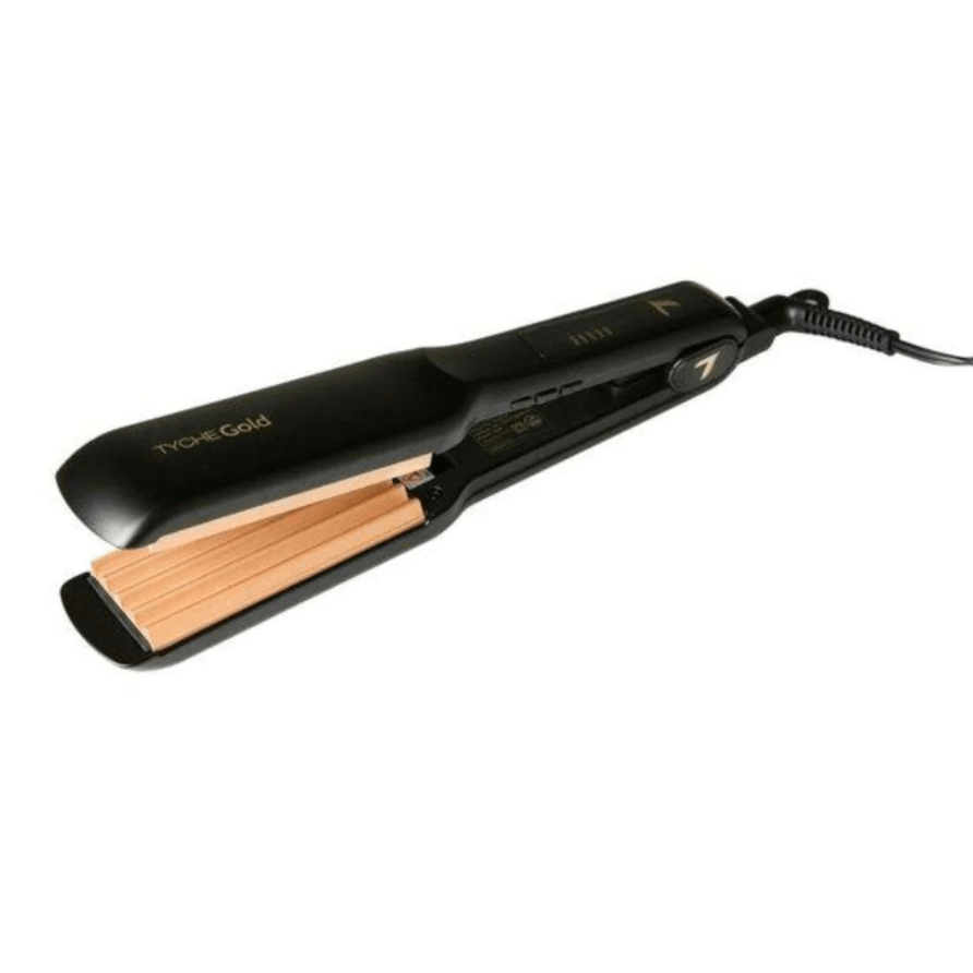 Nicka K Tyche Gold Crimping Iron – 1.5" - Beauty Exchange Beauty Supply