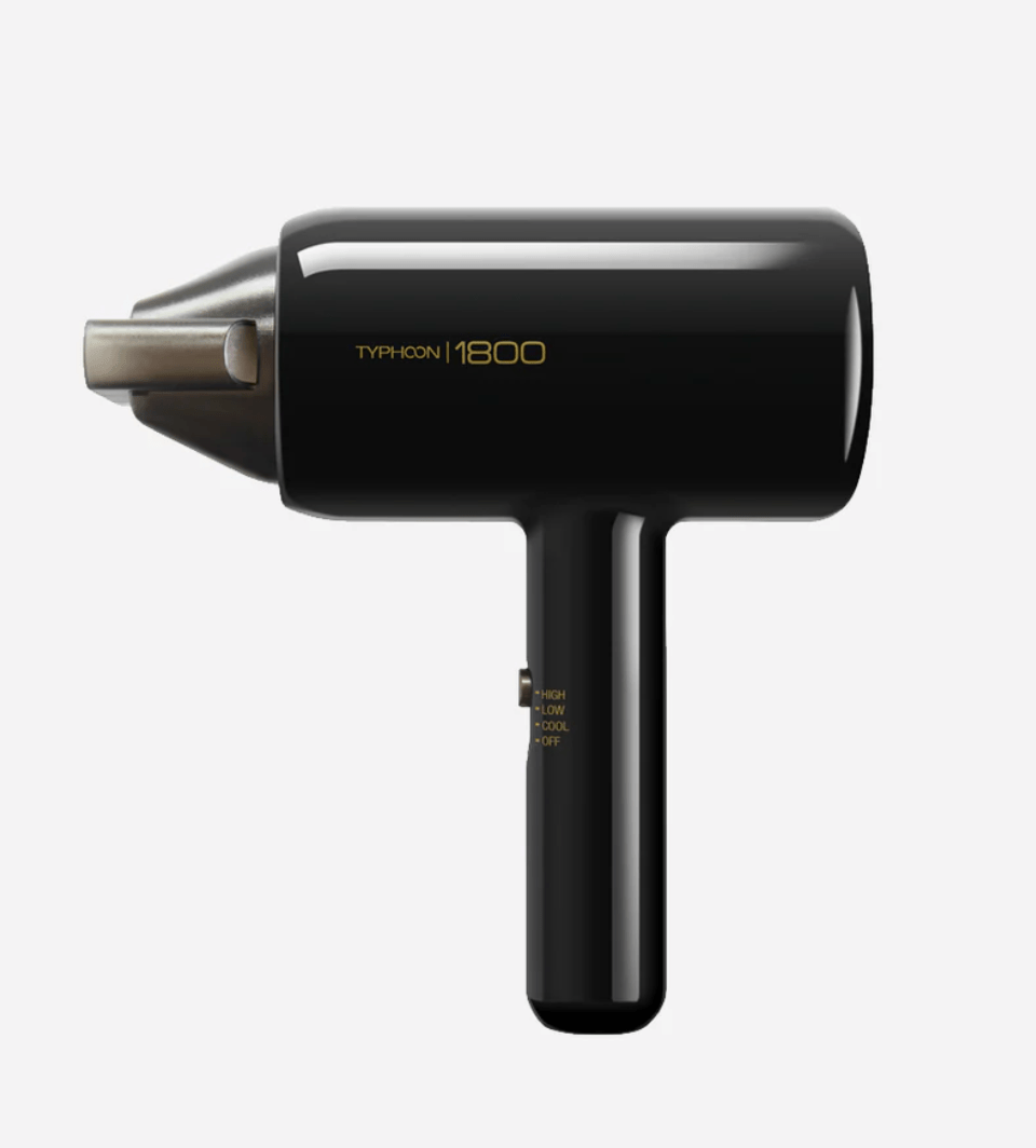 Nicka K Typhoon 1800 Hair Dryer – Compact DC Motor - Beauty Exchange Beauty Supply