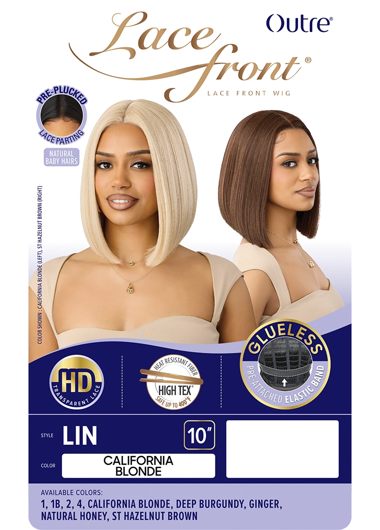 Outre Lace Frontal HD Sythetic Lace Front Wig - Lin