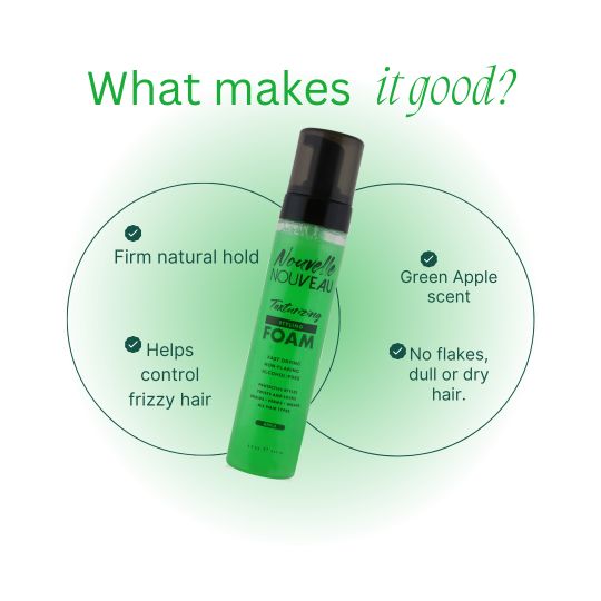 Nouvelle Nouveau Styling Foam Mousses – Waterless, Curl Defending, Moisturizing & Texturizing (8oz) - Beauty Exchange Beauty Supply