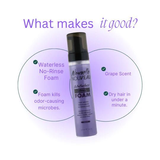 Nouvelle Nouveau Styling Foam Mousses – Waterless, Curl Defending, Moisturizing & Texturizing (8oz) - Beauty Exchange Beauty Supply