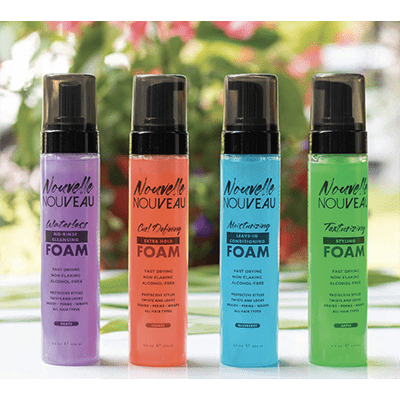 Nouvelle Nouveau Styling Foam Mousses – Waterless, Curl Defending, Moisturizing & Texturizing (8oz) - Beauty Exchange Beauty Supply