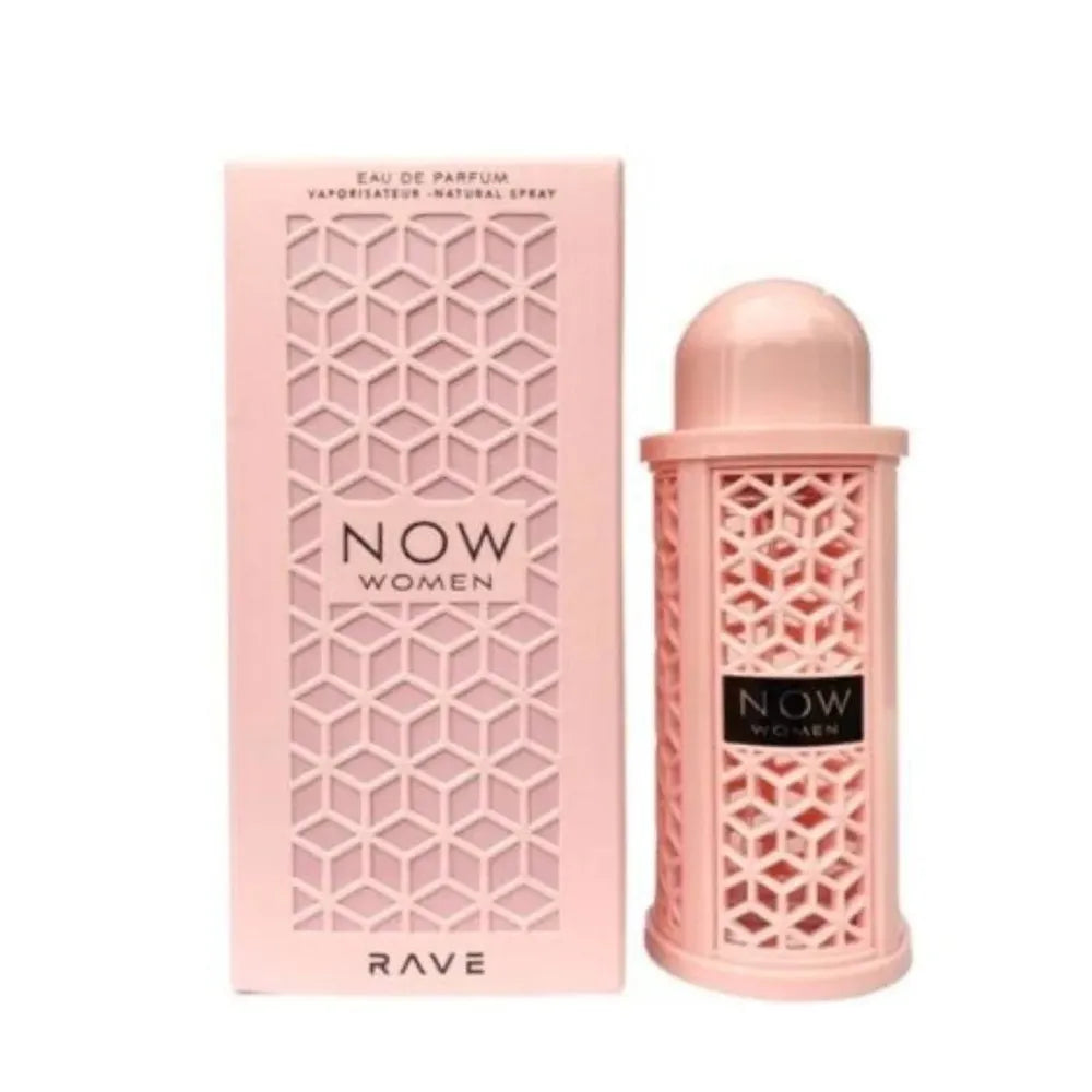 NOW Women Eau de Parfum – Elegant, Fresh & Floral – 100ML (3.4 OZ) by RAVE - Beauty Exchange Beauty Supply
