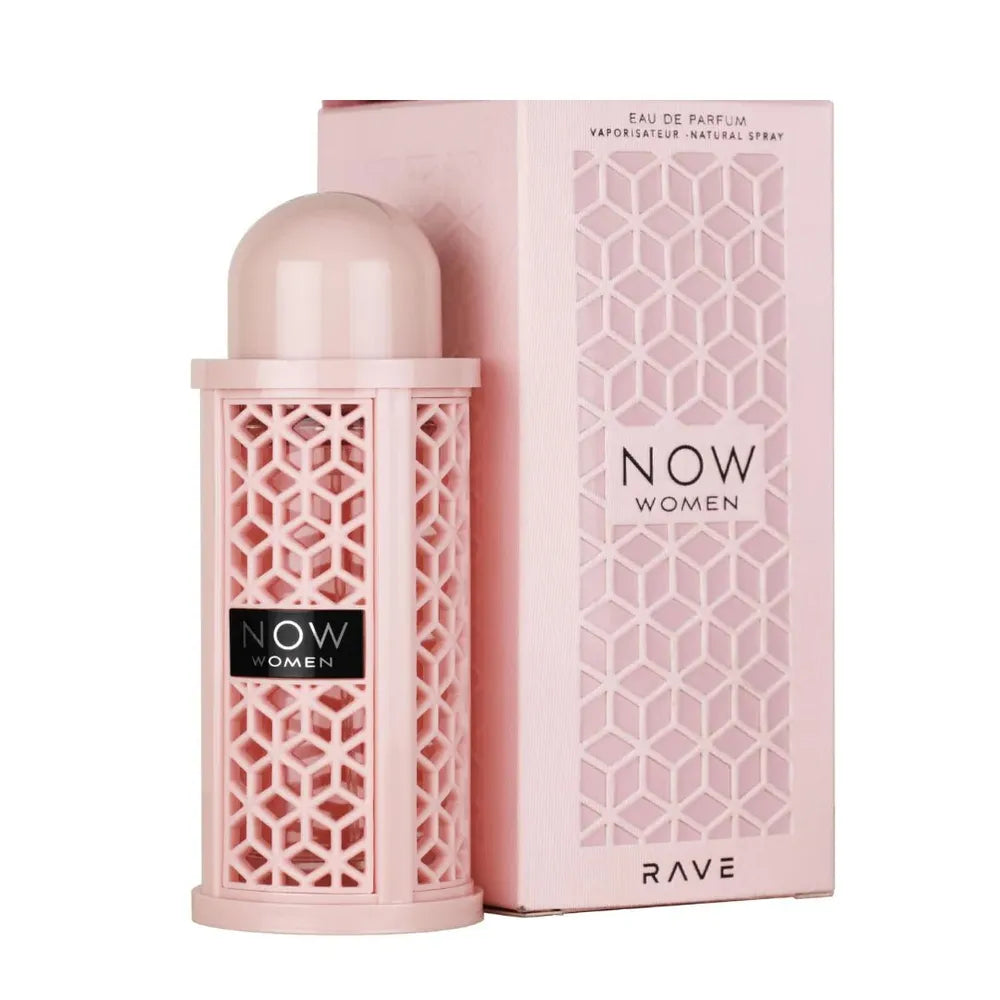 NOW Women Eau de Parfum – Elegant, Fresh & Floral – 100ML (3.4 OZ) by RAVE - Beauty Exchange Beauty Supply