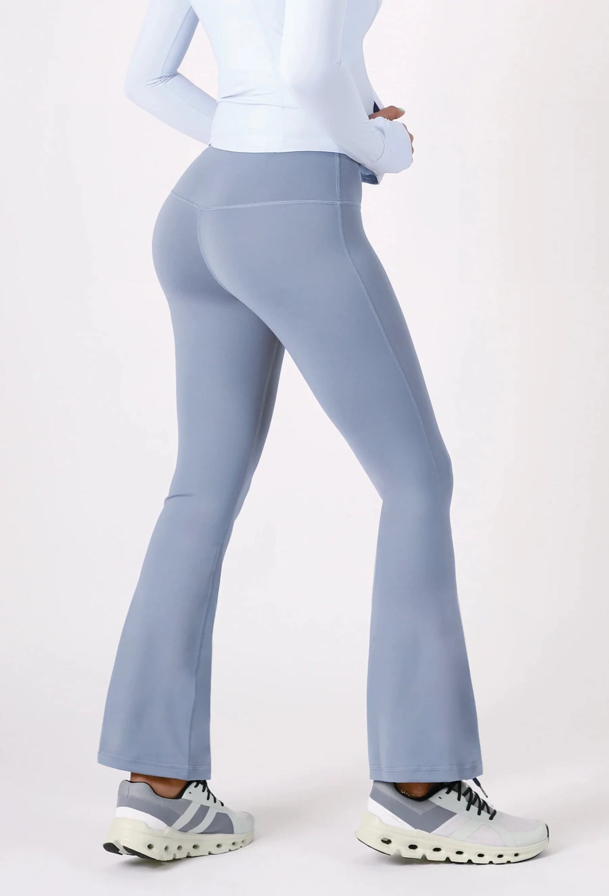 NUEE New York High-Rise Tummy Control Flare Leggings - Beauty Exchange Beauty Supply