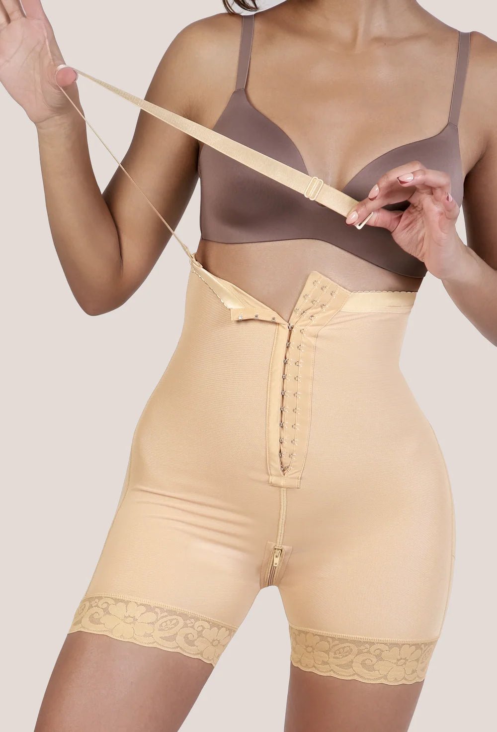 NUEE New York Open Bust Tummy Control Butt Lift Bodysuit - Beauty Exchange Beauty Supply