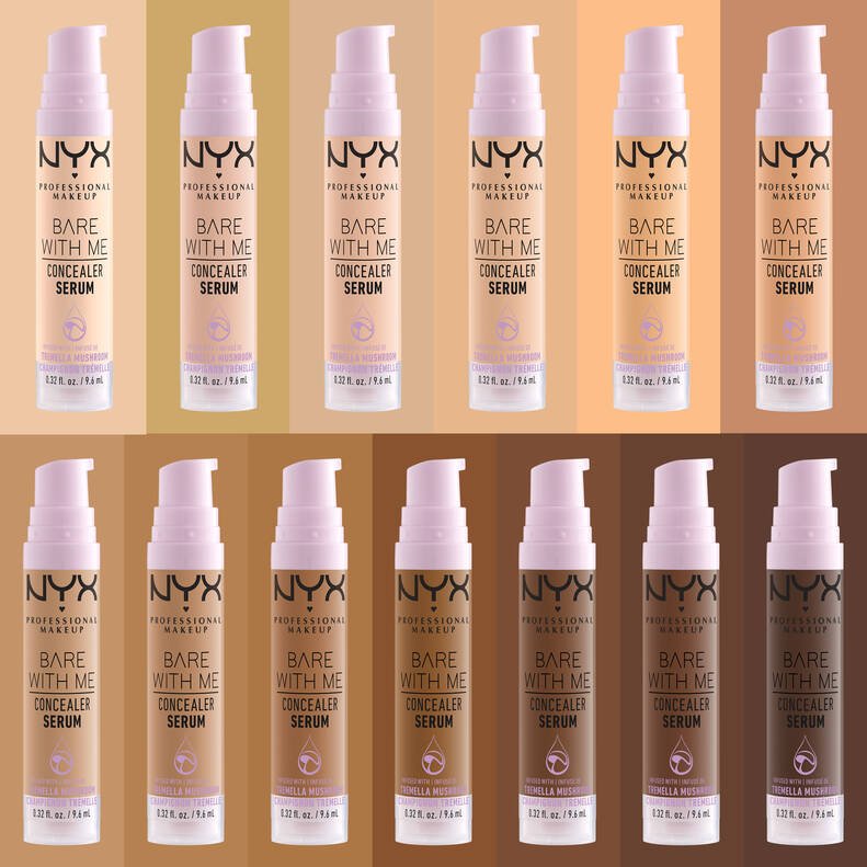 NYX Bare With Me Concealer Serum – 14 Shades - Beauty Exchange Beauty Supply