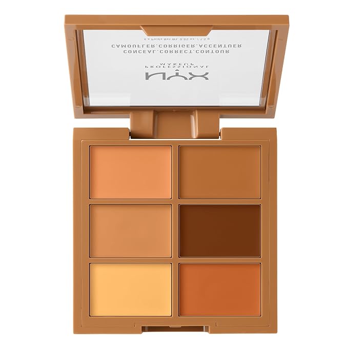 NYX Conceal Correct Contour Palette – 3 Shades - Beauty Exchange Beauty Supply