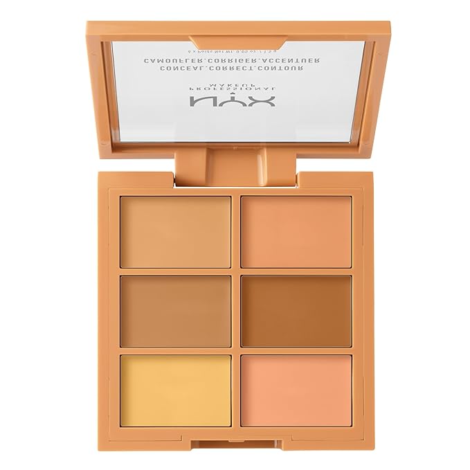 NYX Conceal Correct Contour Palette – 3 Shades - Beauty Exchange Beauty Supply