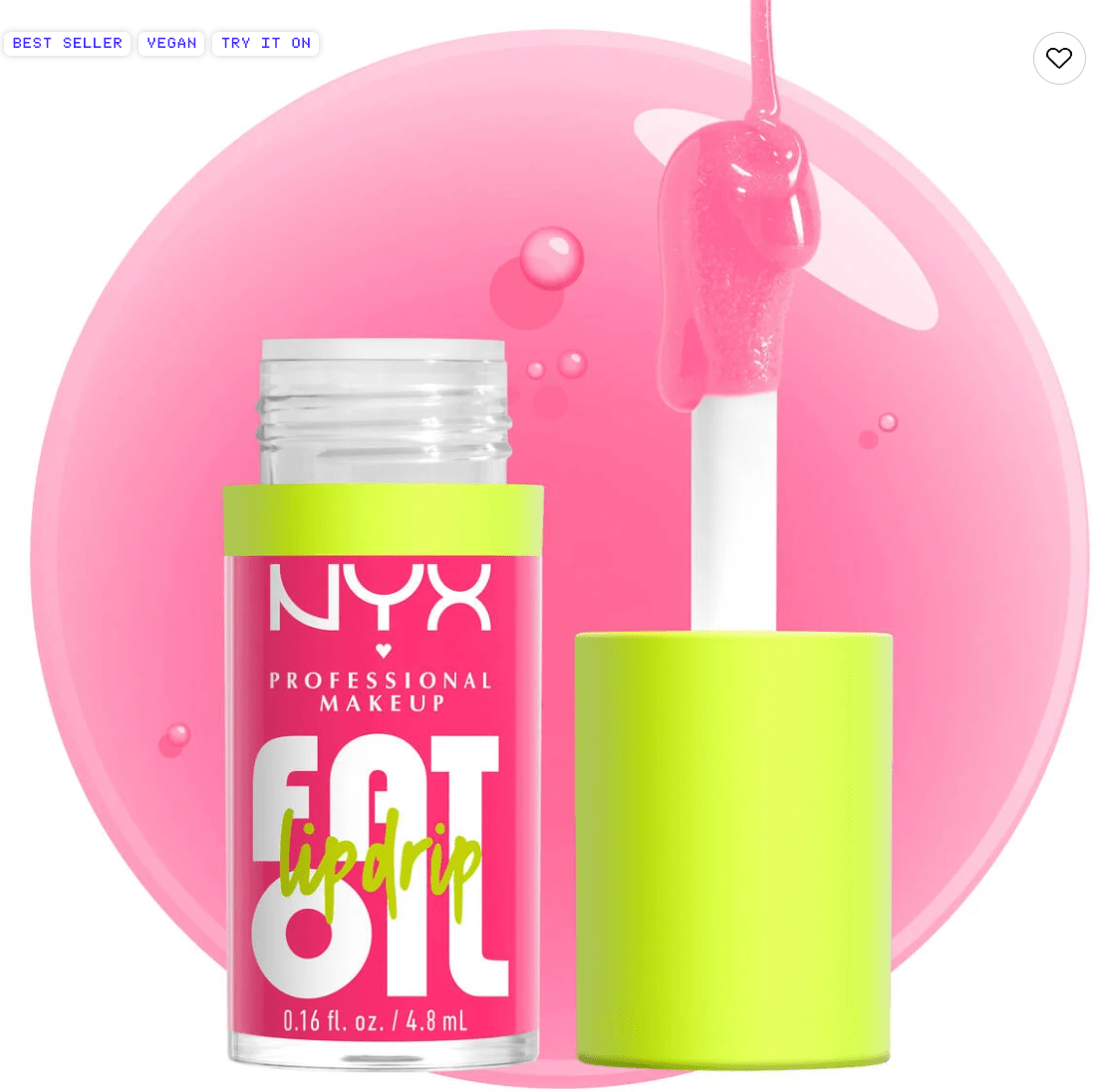 NYX Fat Oil Hydrating Tinted Lip Oil Gloss – 18 Shades - Beauty Exchange Beauty Supply