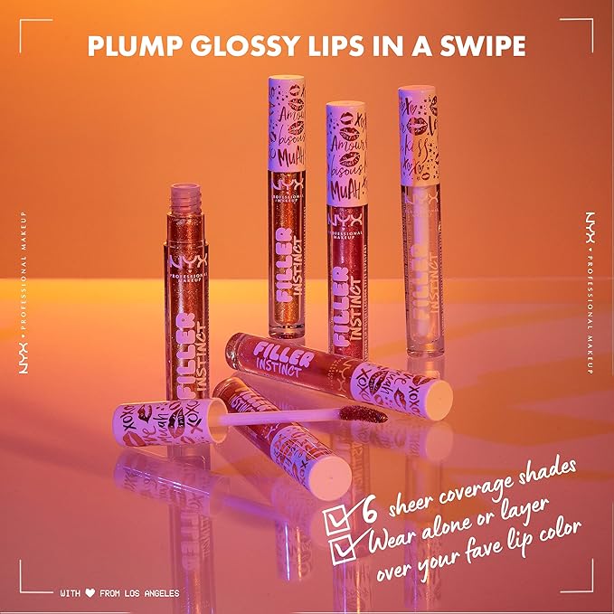 NYX Filler Instinct Plumping Lip Gloss - Beauty Exchange Beauty Supply
