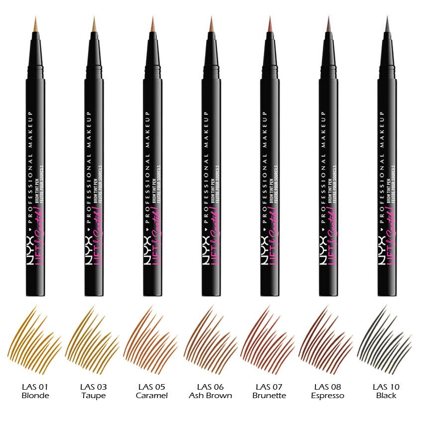 NYX Lift & Snatch Brow Pen – 10 Shades - Beauty Exchange Beauty Supply