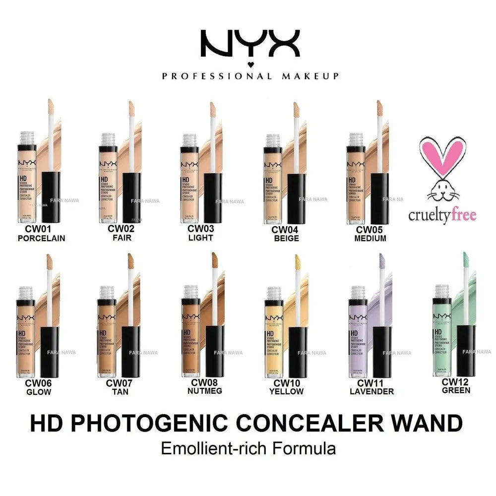 NYX Professional Makeup HD Studio Photogenic Concealer Wand - Beauty Exchange Beauty Supply