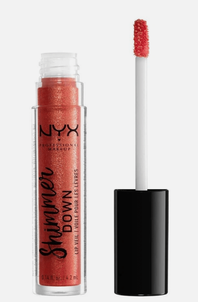 NYX Shimmer Down Lip Veil – 10 Shades - Beauty Exchange Beauty Supply