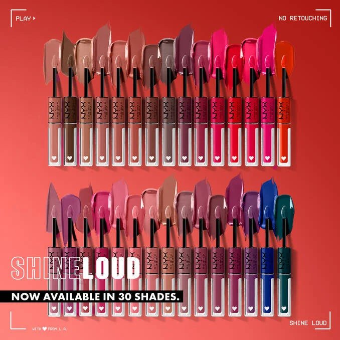 NYX Shine Loud High Shine Lip Color – 3.4ml - Beauty Exchange Beauty Supply