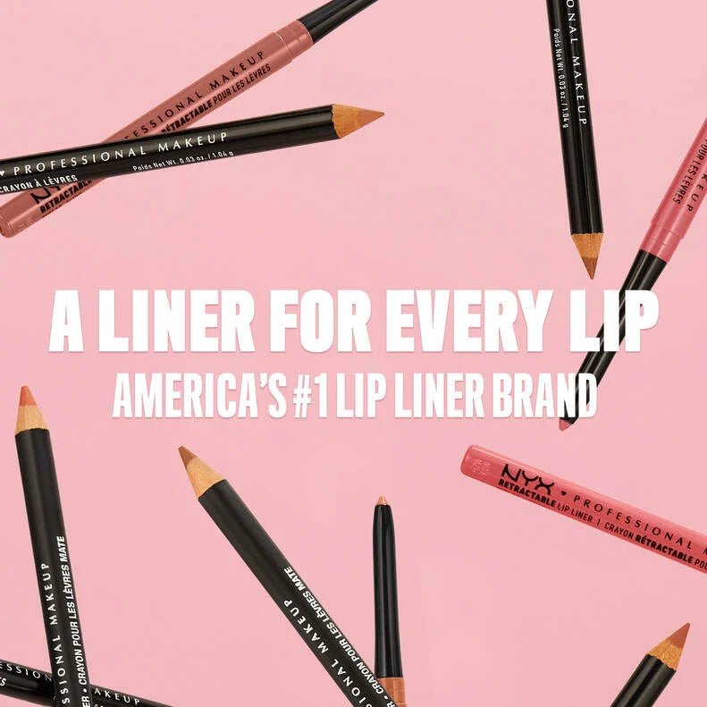 NYX Slim Lip Liner Pencil – 40+ Shades - Beauty Exchange Beauty Supply
