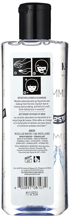 NYX Stripped Off Micellar Water – 13.5oz - Beauty Exchange Beauty Supply