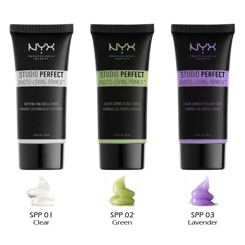 NYX Studio Perfect Primer – 3 Shades - Beauty Exchange Beauty Supply