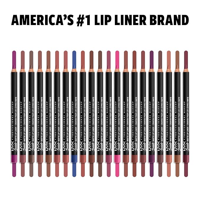 NYX Suede Matte Lip Liner – 70+ Shades - Beauty Exchange Beauty Supply
