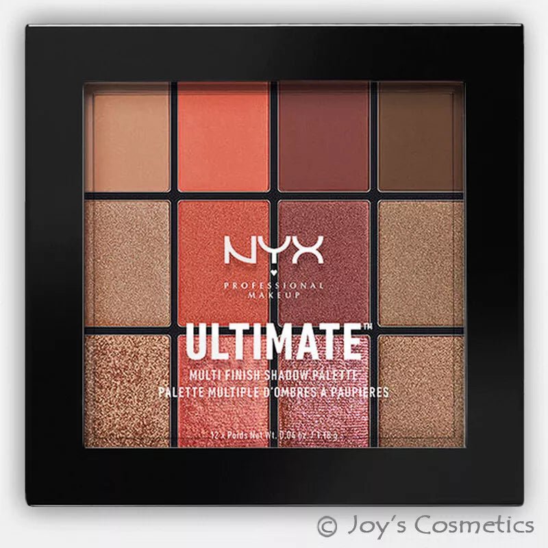NYX Ultimate Multi - Finish Shadow Palette – 4 Shades - Beauty Exchange Beauty Supply