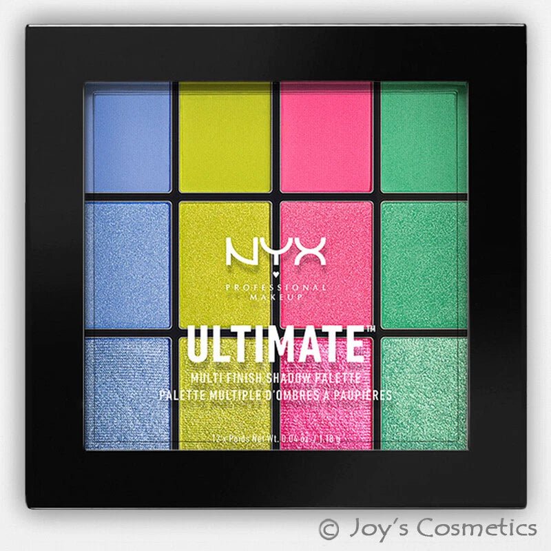 NYX Ultimate Multi - Finish Shadow Palette – 4 Shades - Beauty Exchange Beauty Supply