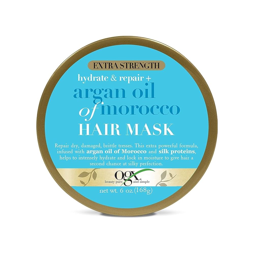 OGX Argan Oil Hair Mask – Hydrate & Repair 6 oz - Beauty Exchange Beauty Supply