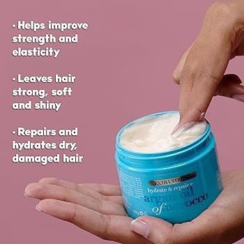 OGX Argan Oil Hair Mask – Hydrate & Repair 6 oz - Beauty Exchange Beauty Supply
