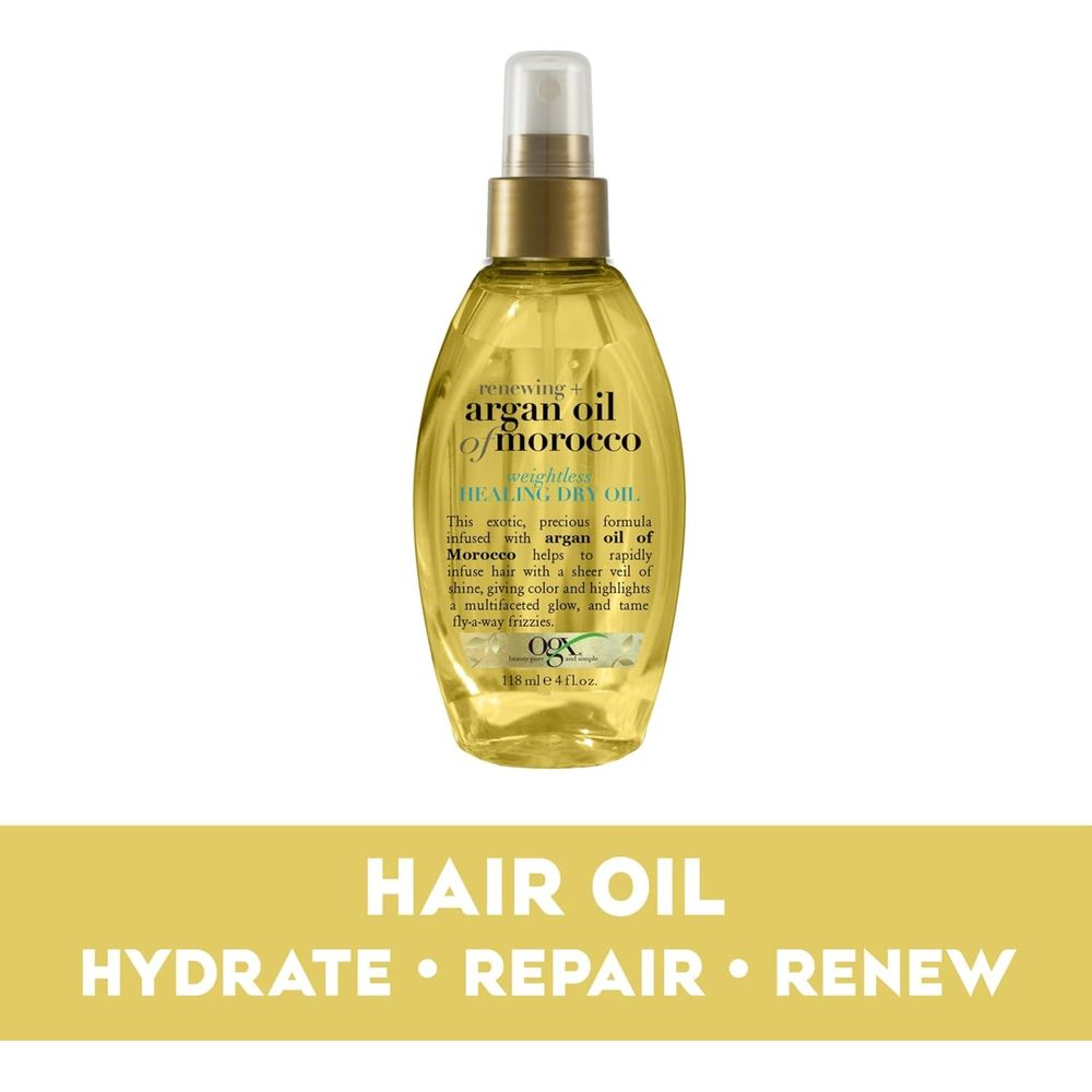 OGX Argan Oil of Morocco – Moisturizing & Smoothing Treatment – 4 oz - Beauty Exchange Beauty Supply