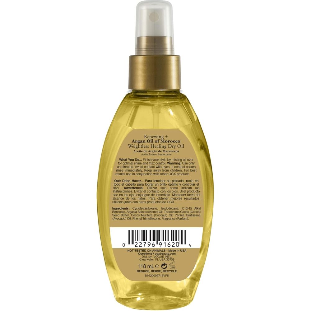 OGX Argan Oil of Morocco โ Moisturizing & Smoothing Treatment โ 4 oz - Beauty Exchange Beauty Supply