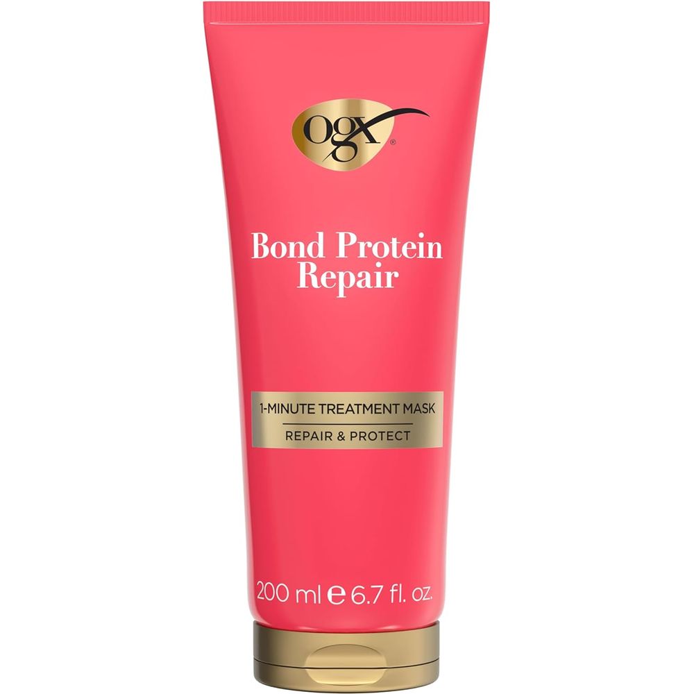 OGX Bond Protein Repair 1 - Minute Treatment Mask โ Strengthens & Revives Damaged Hair โ 200ml - Beauty Exchange Beauty Supply