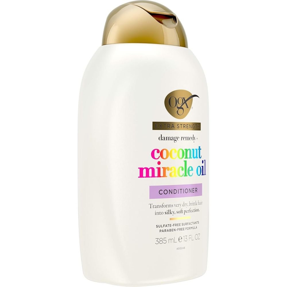 OGX Coconut Miracle Oil Conditioner – Ultra Moisturizing & Frizz - Defying – 13 fl oz - Beauty Exchange Beauty Supply